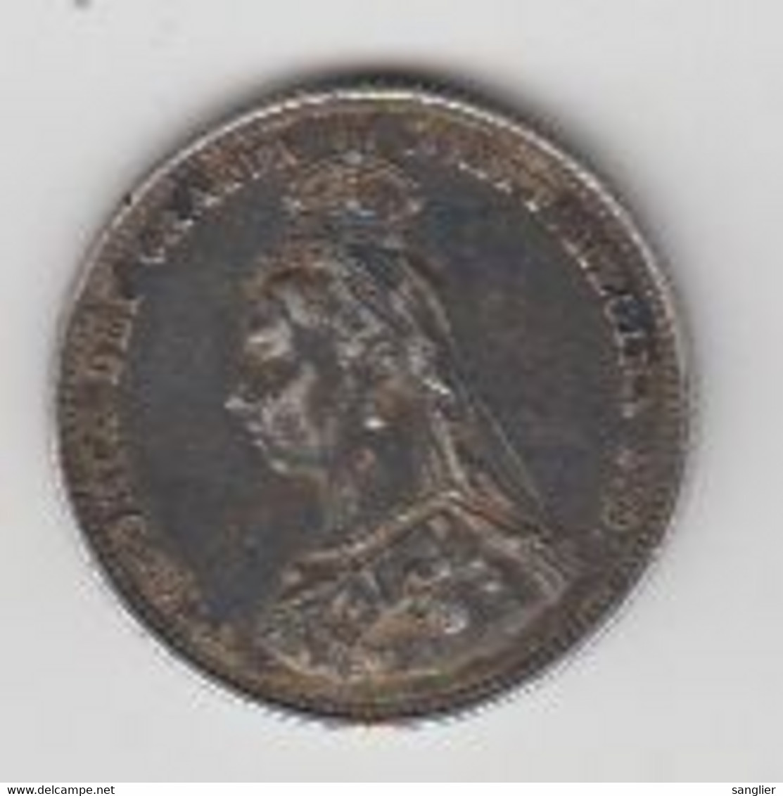 VICTORIA - SHINNING 1887 TTB+ - I. 1 Shilling