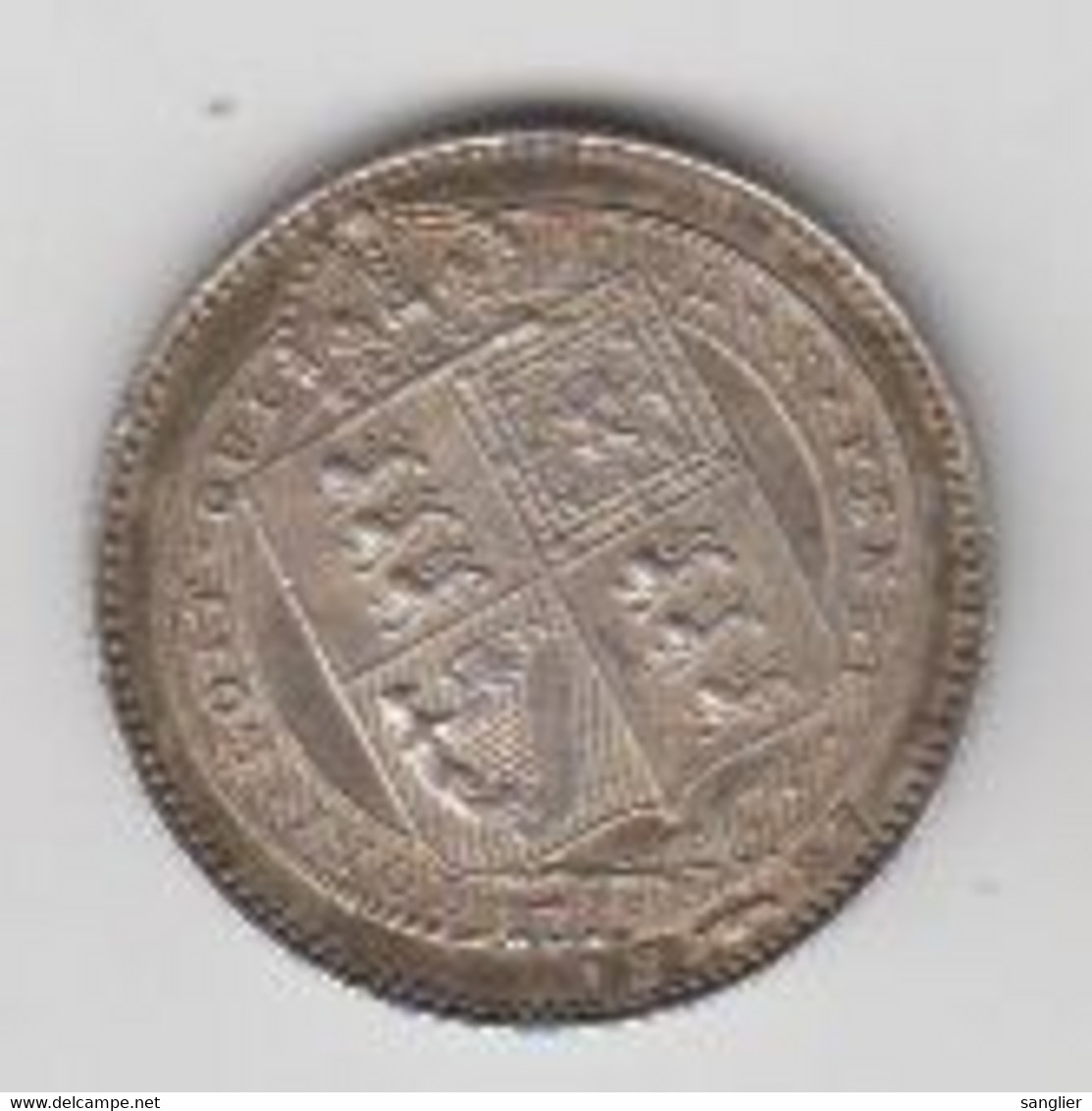 VICTORIA - SHINNING 1887 TTB+ - I. 1 Shilling