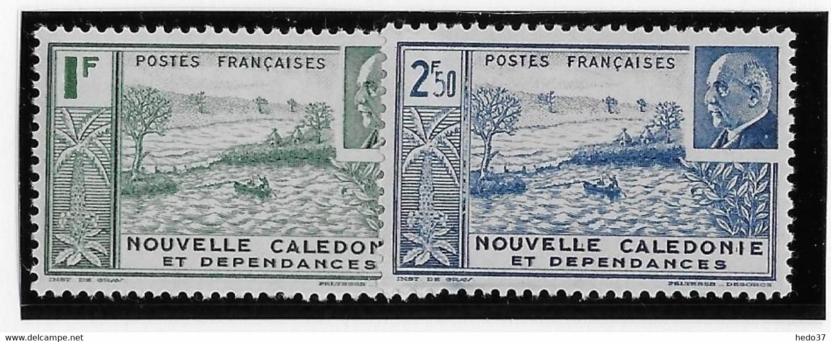 Nouvelle Calédonie N°193/194 - Neuf ** Sans Charnière - TB - Ungebraucht