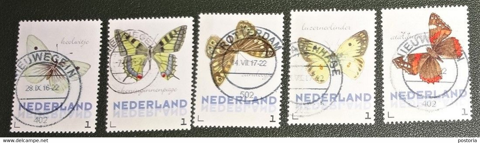 Nederland - NVPH - Uit 3012-Ac-6 - 2014 - Persoonlijke Gebruikt - Brinkman - Vlinders Najaar - Personnalized Stamps