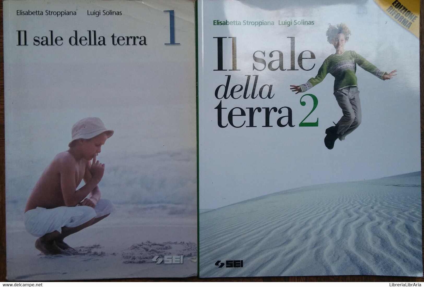 Il Sale Della Terra Vol.1 E 2 - Elisabetta Stroppiana, Luigi Solinas - SEI - R - Teenagers