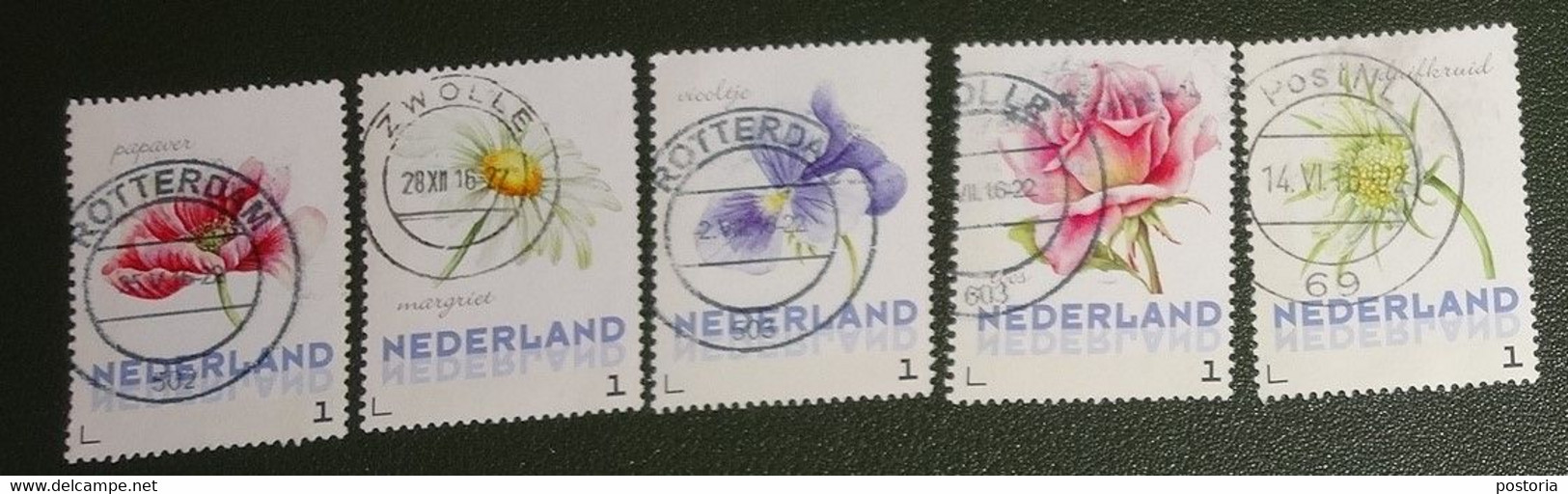 Nederland - NVPH - Uit 3012-Ac-3 - 2014 - Persoonlijke Gebruikt - Brinkman - Bloemen Zomer - Sellos Privados