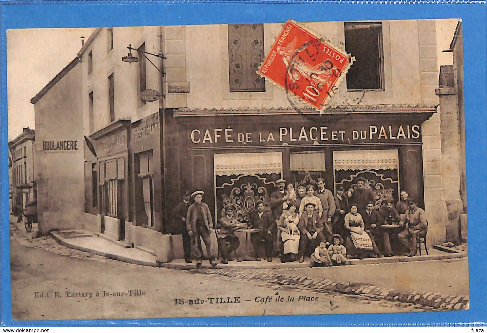 21 - Côte D'Or - Is Sur Tille - Cafe De La Place     (N6430) - Is Sur Tille