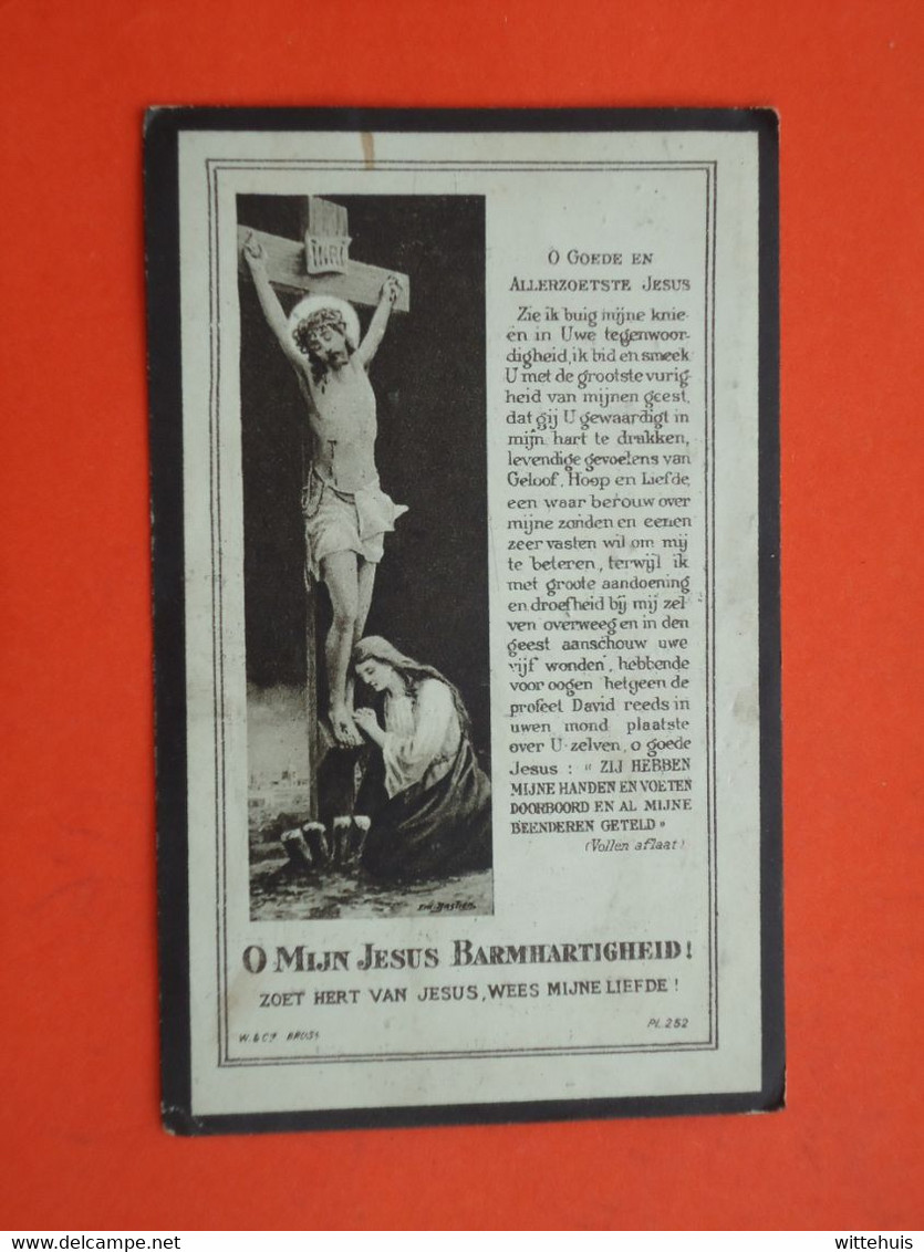 Louis Dekyndt Dochter Van Verkindt Geboren Te Hollebeke 1905 Overleden Te Waasten  1924 (2scans) - Religion & Esotericism