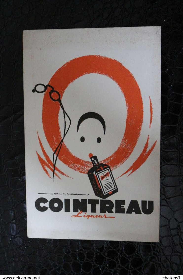 BU/1 - Buvard - Publicité - Cointreau  Liqueur /  21x13x Cm - Liquor & Beer