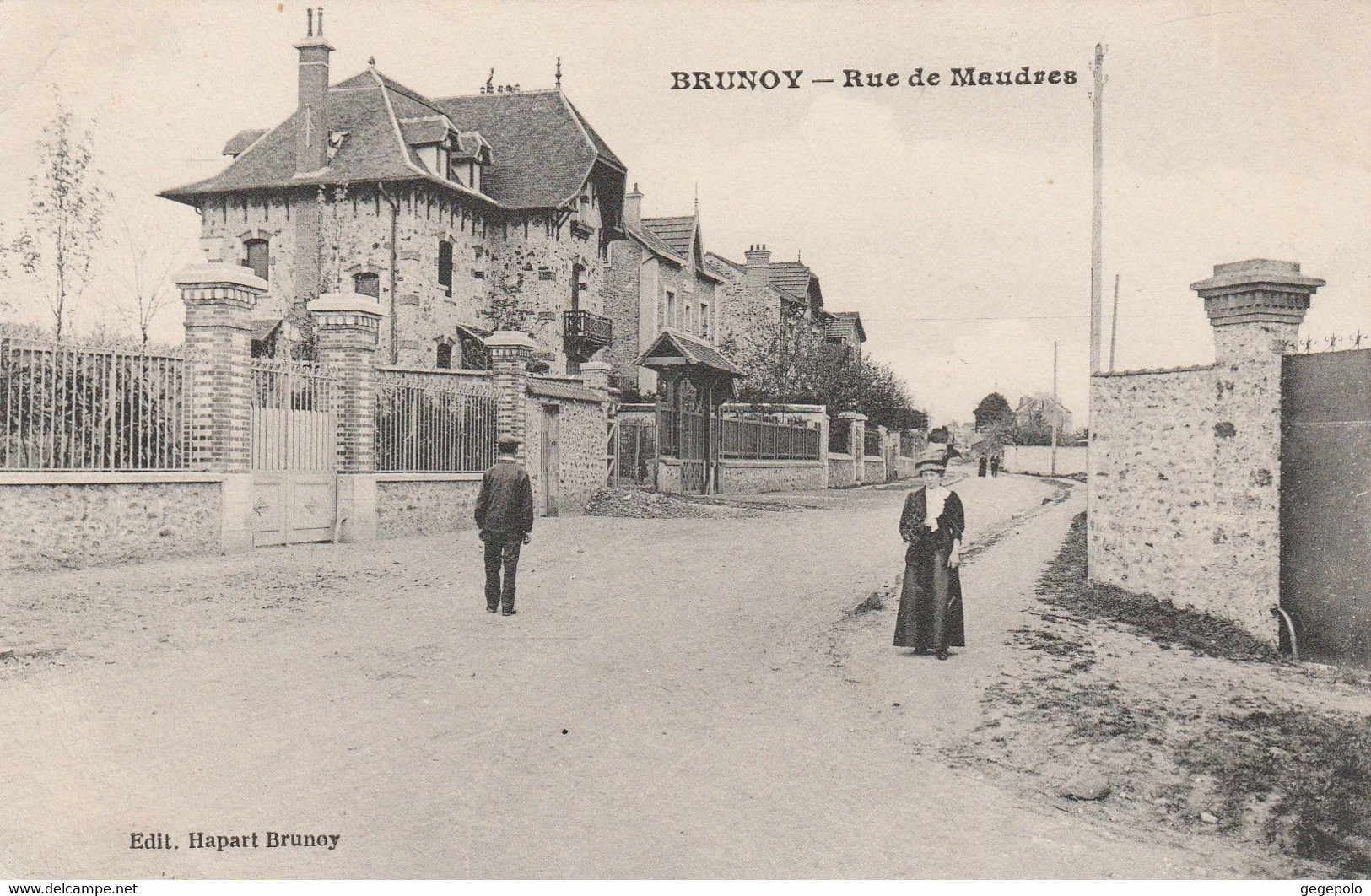 BRUNOY - Rue De Mandres - Brunoy