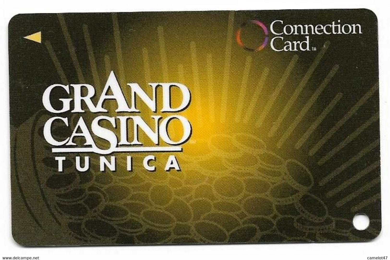 Grand Casino, Tunica, MS, U.S.A., Older Used BLANK Slot Or Player's Card, # Grandtunica-2blank - Casinokarten