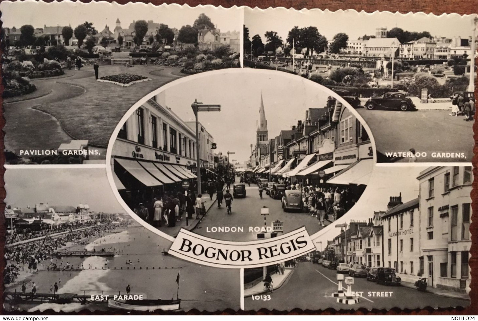 Cpsm, Multi View "Bognor Regis", écrite En 1959, ROYAUME-UNI - Bognor Regis