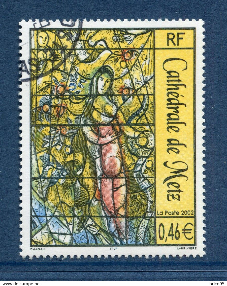 ⭐ France - YT Nº 3498 - Oblitéré Dos Neuf Sans Charnière - 2002 ⭐ - Used Stamps