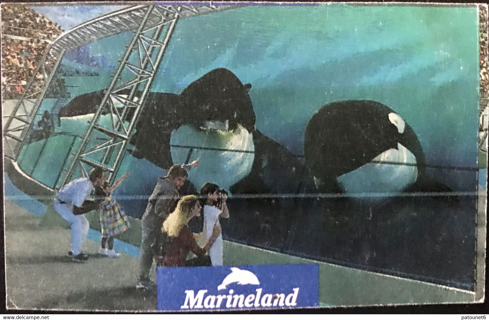 FRANCE  -  DISNEY  -  Entrée Marineland -  2000 - Disney-Pässe