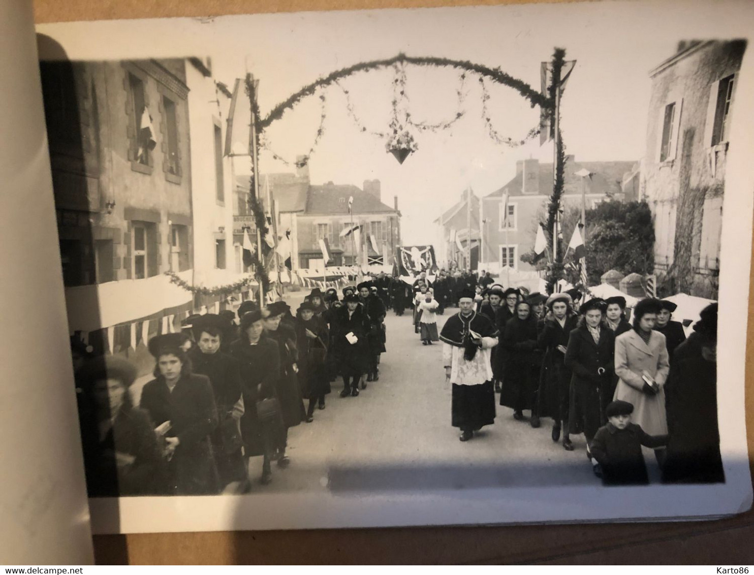 Bourgneuf En Retz * RARE Carnet De 11 Photos * Souvenir De La Mission De Décembre 1948 * Relié - Bourgneuf-en-Retz