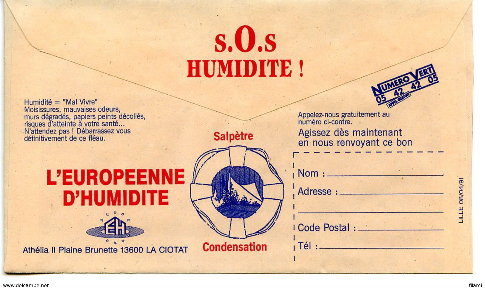 CCP Publicitaire,SOS Humidité,moisissure,salpétre,condensation,l'europeenne D'humidité - Pollution