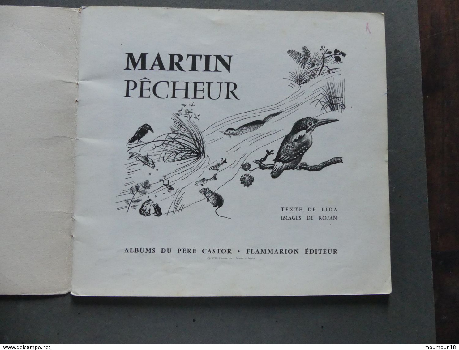 Martin Pêcheur Lida Albums Du Père Castor 1977 - Andere & Zonder Classificatie