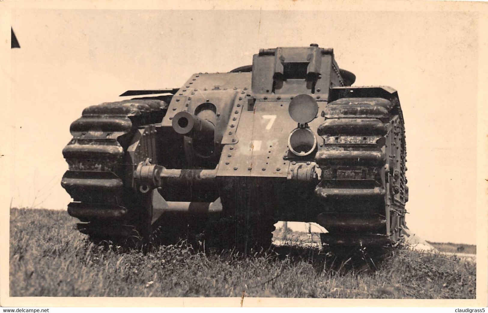 2378" FOTO- OBICE SEMOVENTE ESERCITO ITALIANO II GUERRA MONDIALE" MISURE( 8.50X13.50) - War, Military