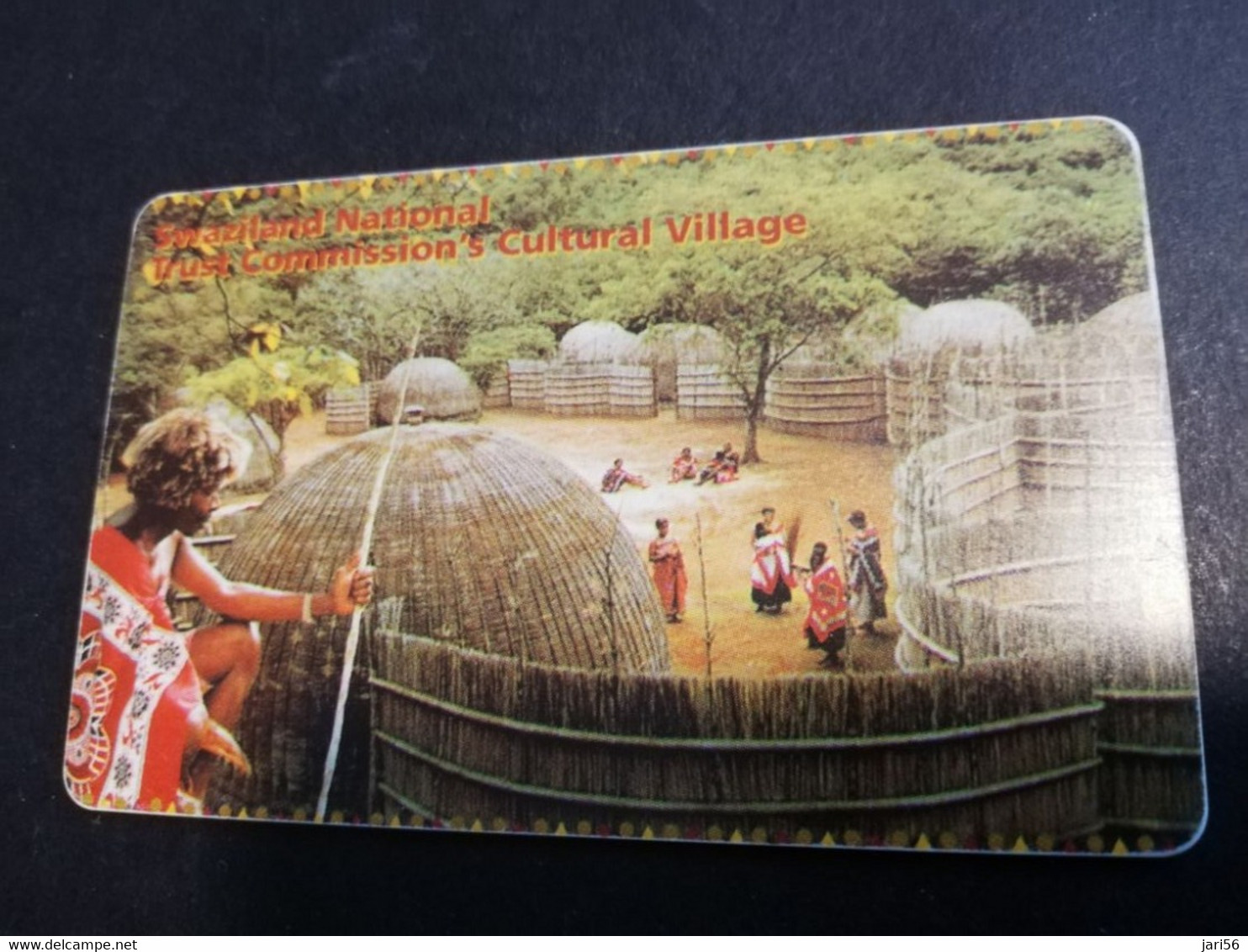 SWASILAND CHIPCARD  E20  CULTURAL VILLAGE     USED CARD **6164** - Swasiland