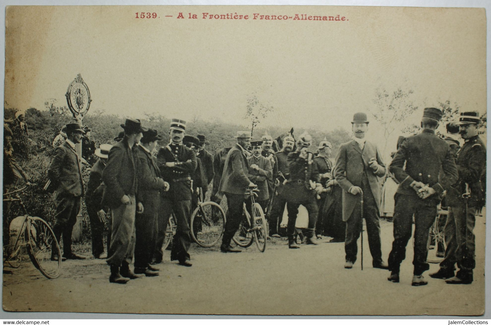 DOUANE - A La Frontière Franco-Allemande - Dogana