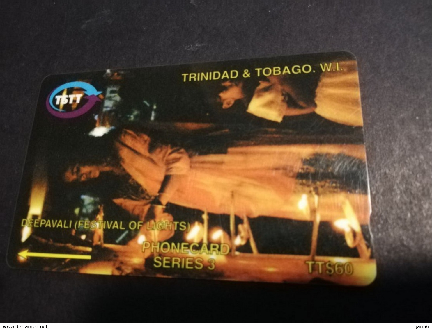 TRINIDAD & TOBAGO    $60,-FESTIVAL OFF LIGHTS  SERIES 3  12CTTC          ** 6170** - Trinidad & Tobago