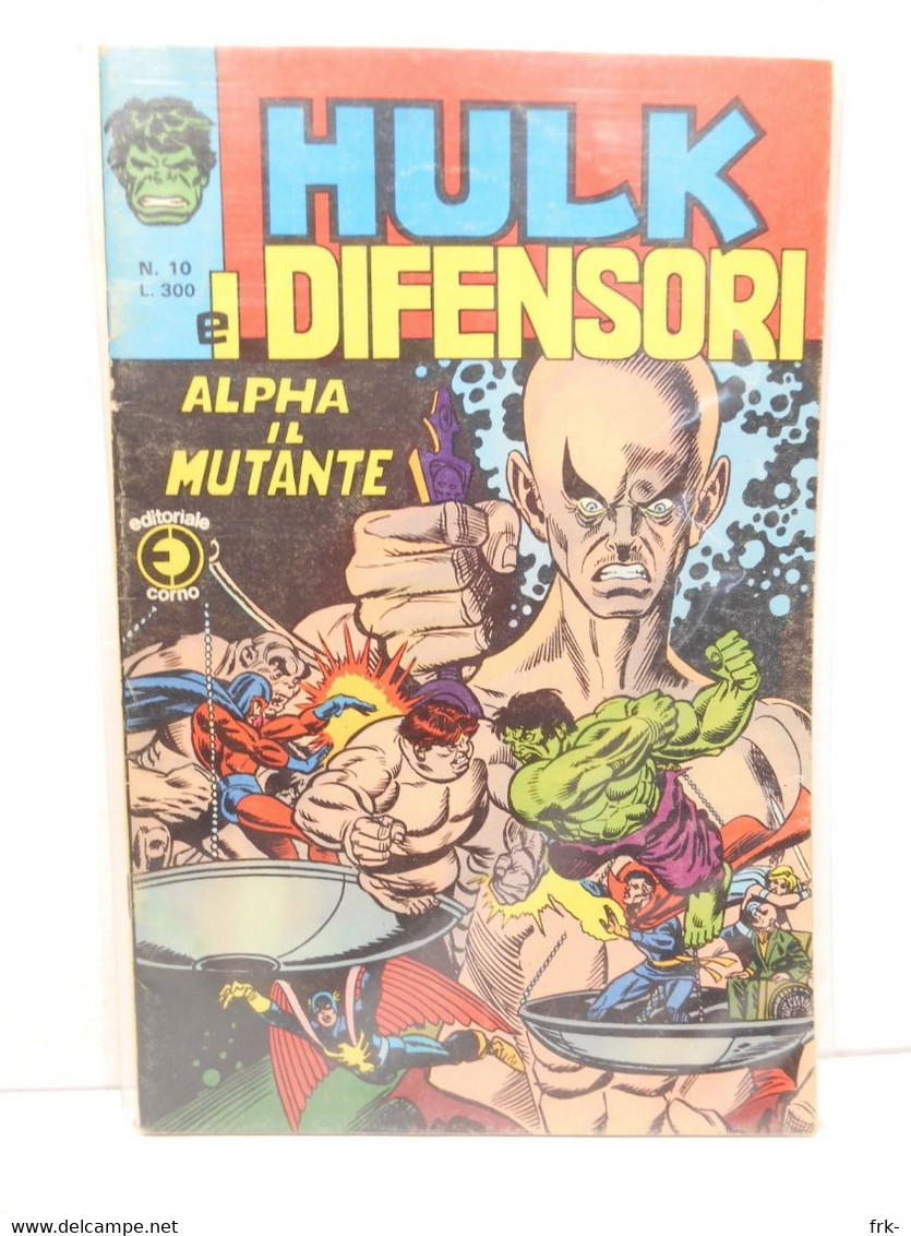 Hulk E I Difensori N. 10 Corno - Super Heroes