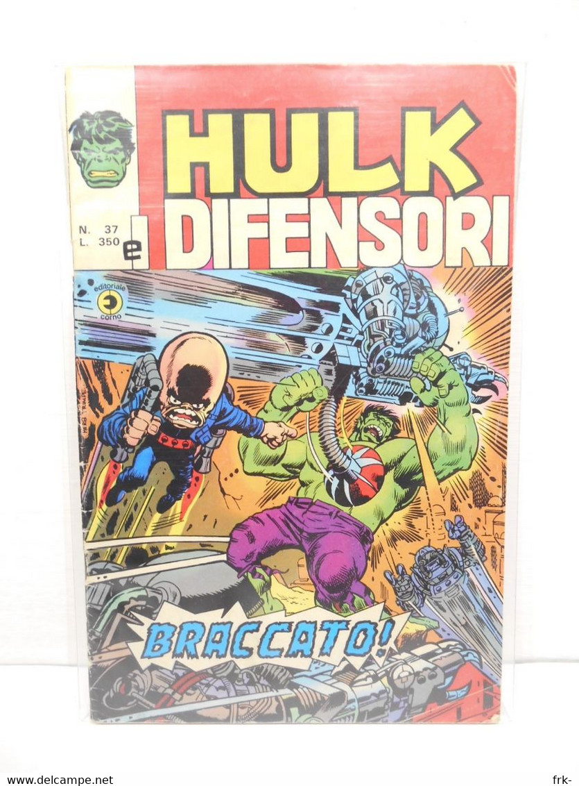 Hulk E I Difensori N. 37 Corno - Super Eroi