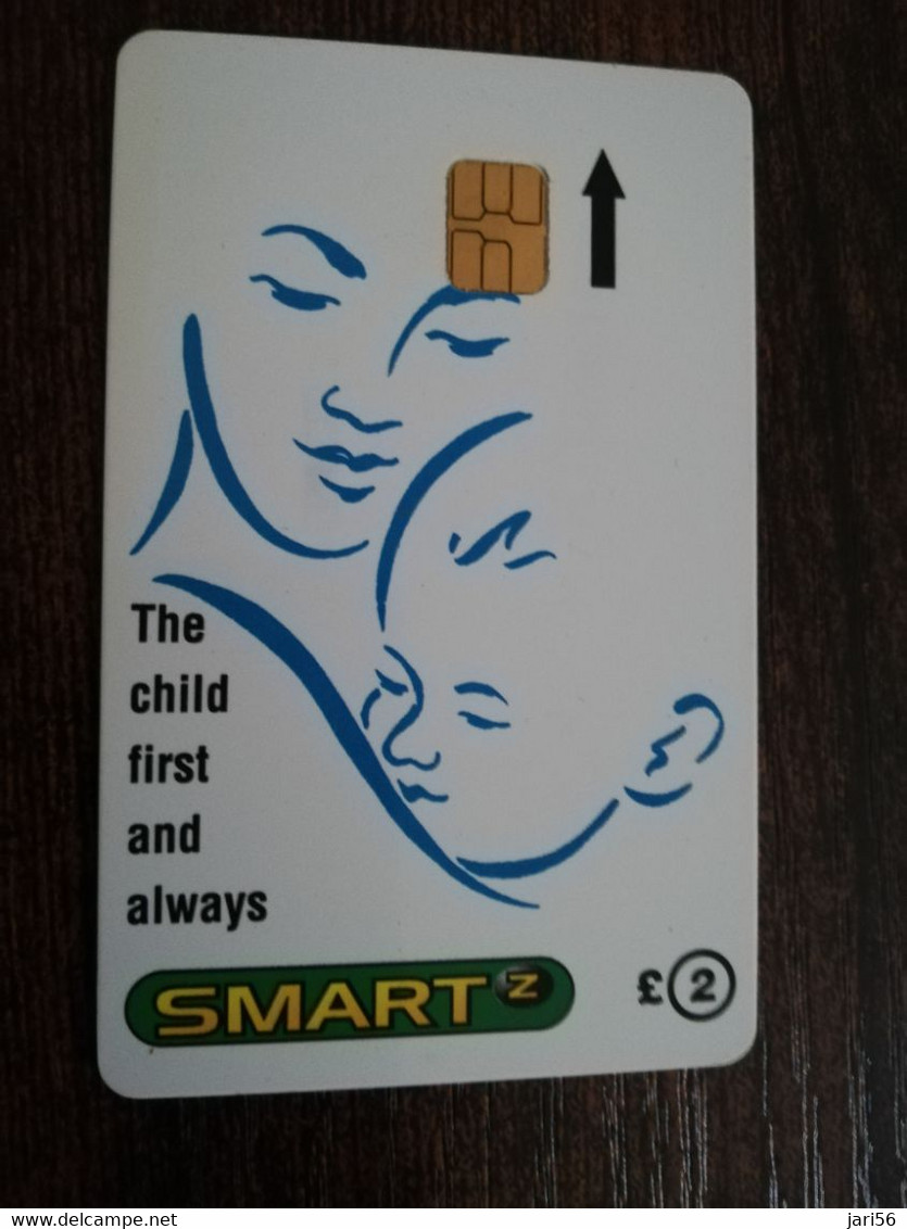 GREAT BRETAGNE  2 POUND  CHIP  CARD  THE CHILD FIRST AND ALWAYS/ HOSPITAL CARD  NEW WORLD   **6172** - BT Übersee