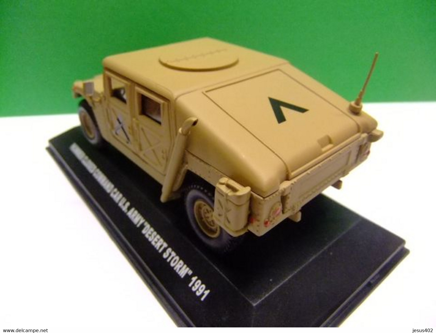 HUMMER CLOSED COMMAND CAR U.S. ARMY "DESERT STORM" 1991 DeA - Altri & Non Classificati