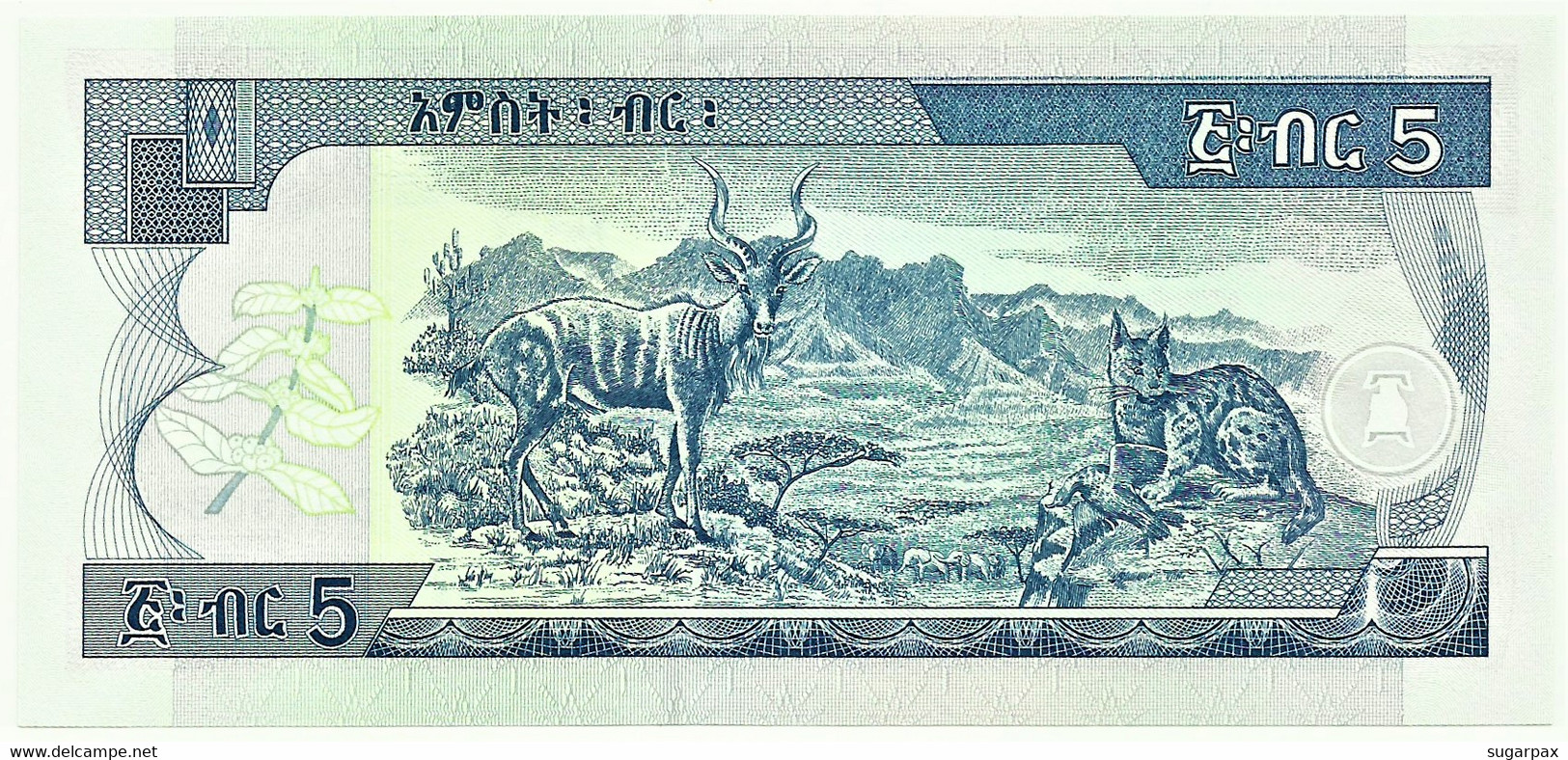 Ethiopia - 5 Birr - 2017 / EE 2009 - Unc. - Pick 47.h - Sign. 6 - Ethiopia