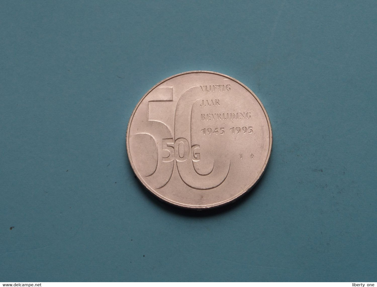 1995 > 50 Gulden ( Zie Foto's > For Grade See > Detail SCAN ) ! - Monete D'Oro E D'Argento