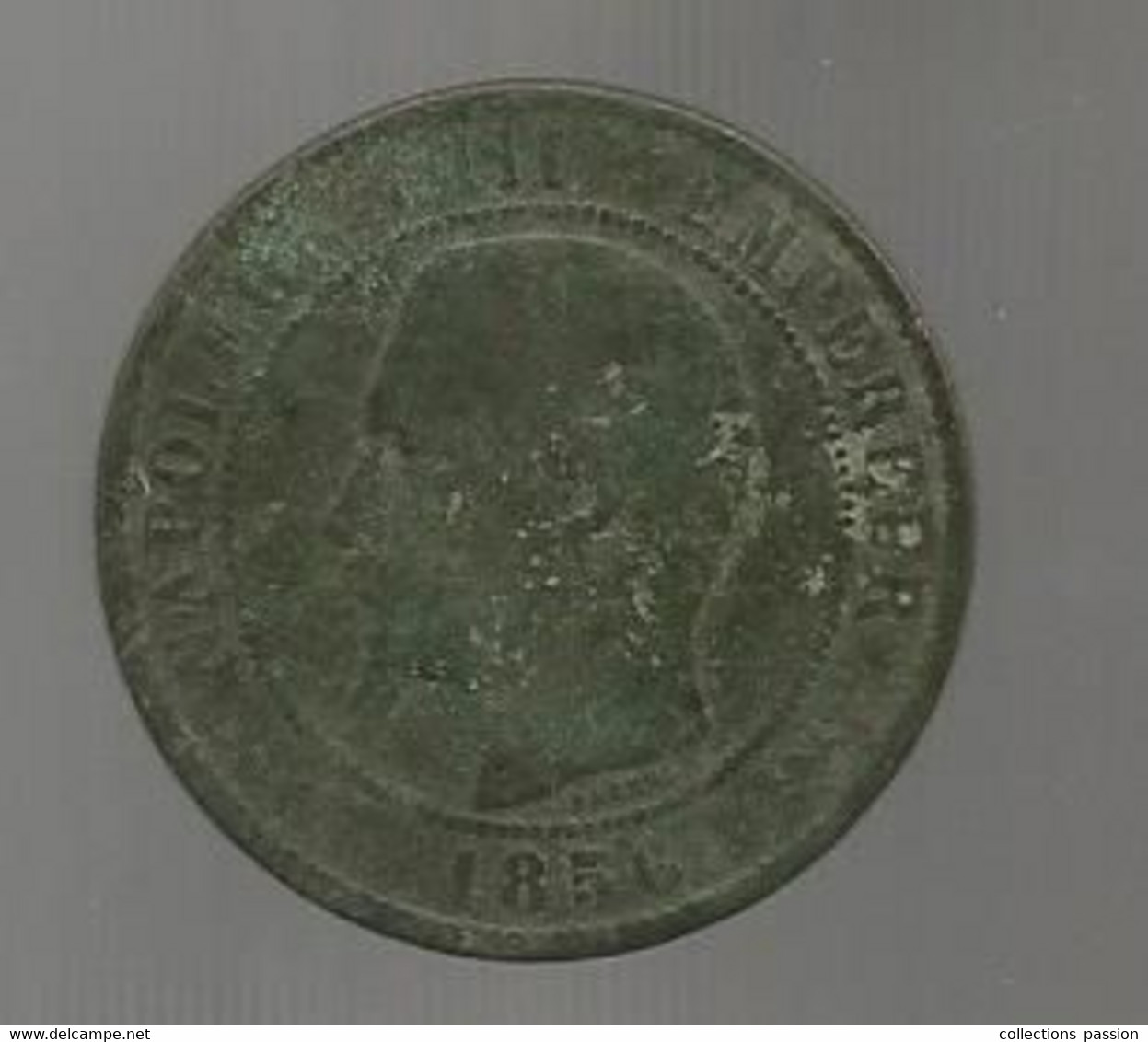 Monnaie , France , 10, Dix Centimes 1856 D, 2 Scans - Andere & Zonder Classificatie