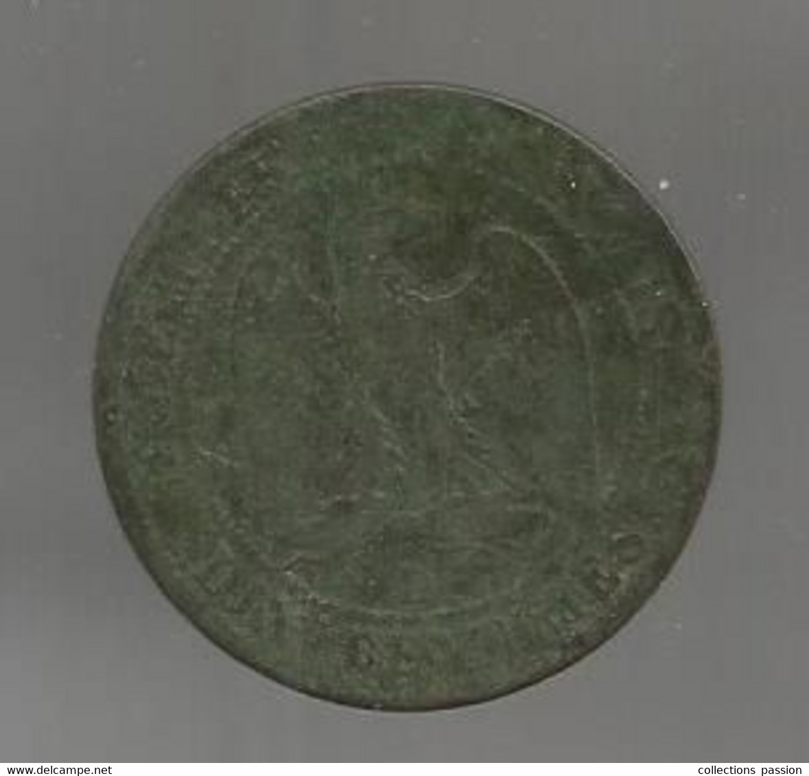 Monnaie , France , 10, Dix Centimes 1856 D, 2 Scans - Andere & Zonder Classificatie