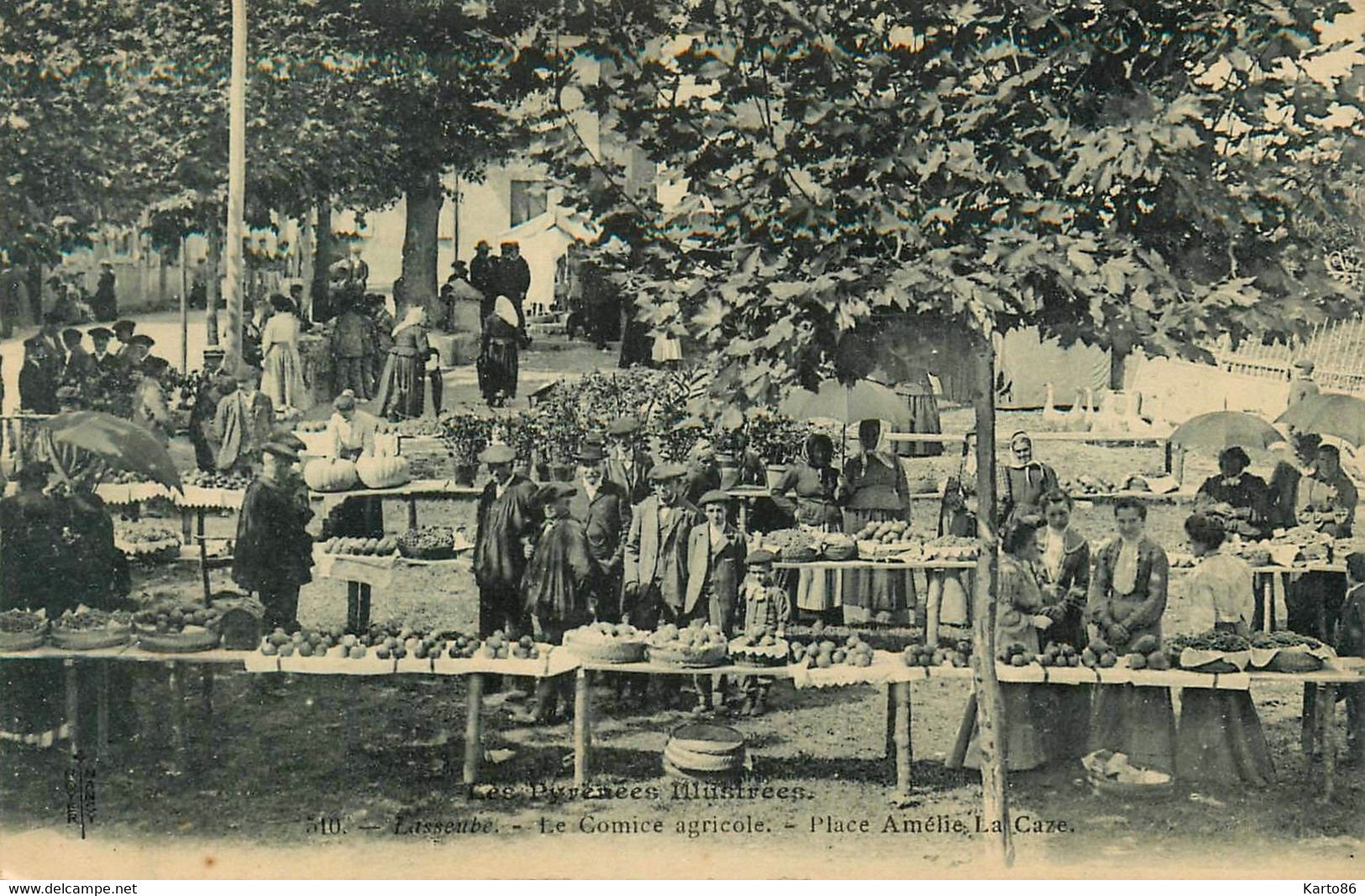 Lasseube * Le Comice Agricole * Place Amélie La Caze * Agriculture Agriculteur * Marché Foire ? - Lasseube