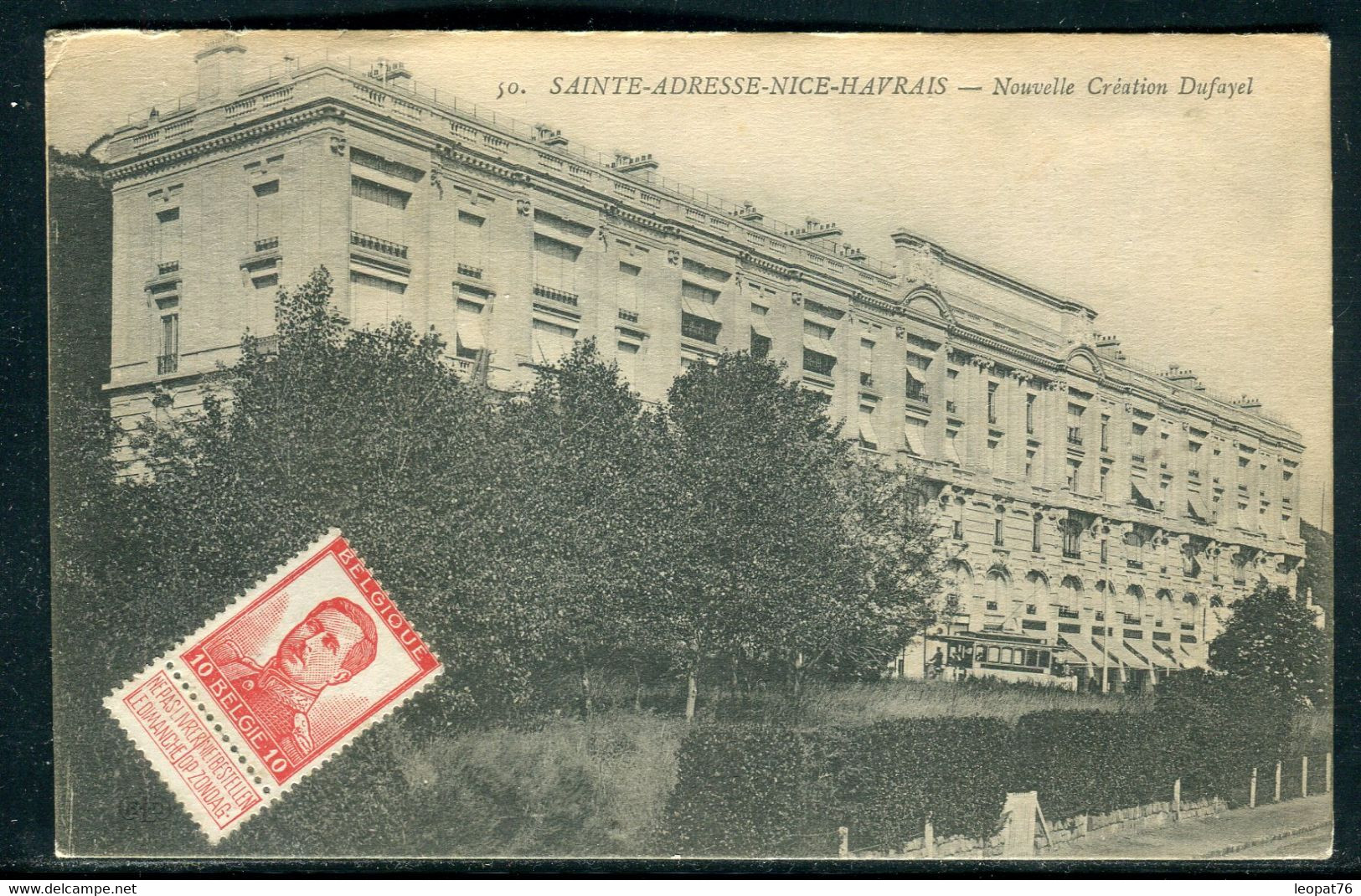 Belgique / France - Affranchissement Du Havre ( Gouv. En Exil ) Sur Carte Postale En 1915 Pour Yvetot  - Ref O 18 - Altri & Non Classificati