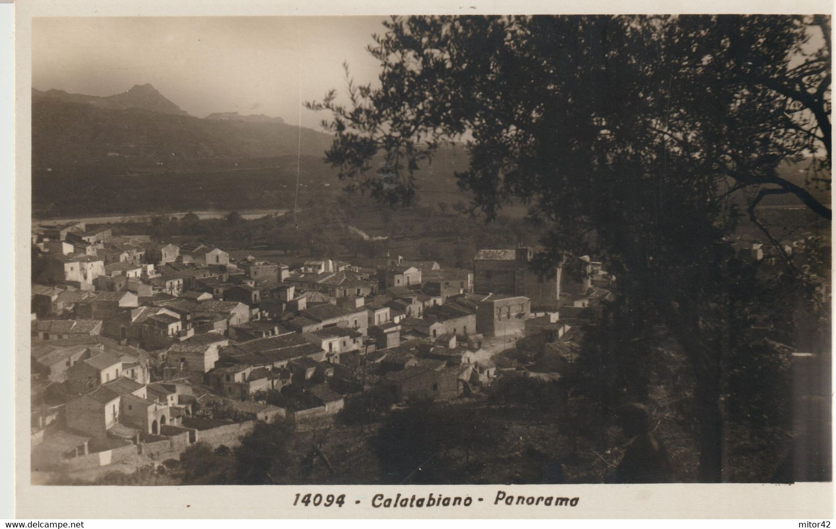 309-Calatabiano-Catania-Sicilia-Panorama-Ed.Diena N°14094 Lucida-v.1938 X Catania - Catania