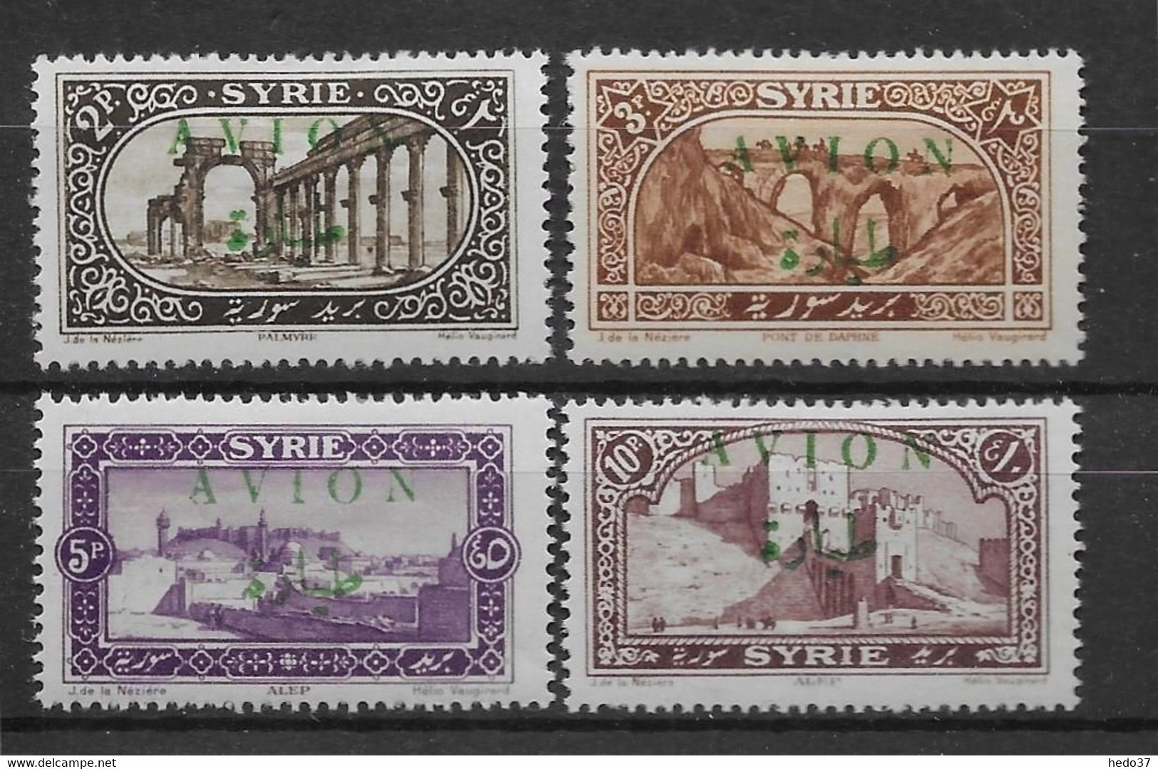 Syrie Poste Aérienne N°26/29 - Neuf * Avec Charnière - TB - Airmail