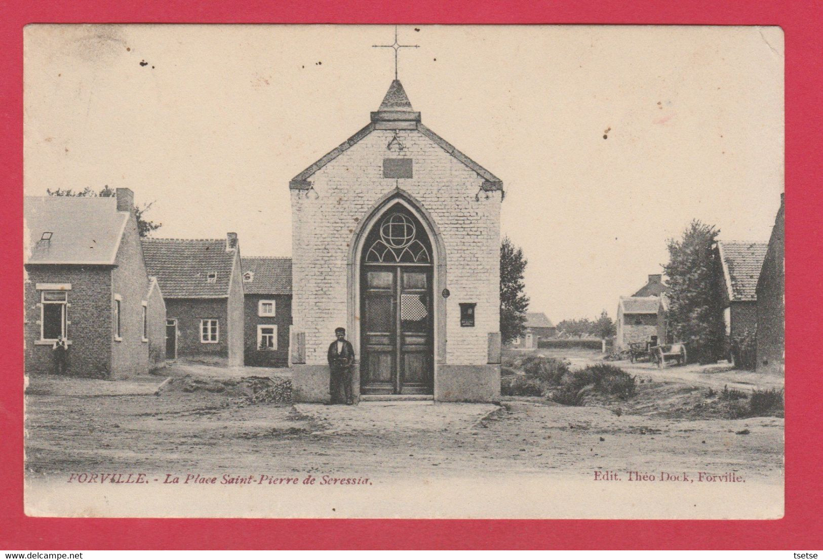 Forville -  La Place Saint-Pierre De Seressia -1910  ( Voir Verso ) - Fernelmont