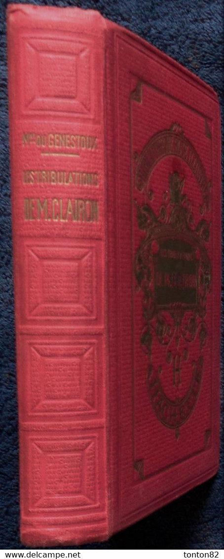 Magdeleine Du Genestoux - Les Tribulations De M. CLAIRON - Bibliothèque Rose Illustrée - ( 1926 ) - IL. A. Pécoud . - Biblioteca Rosa