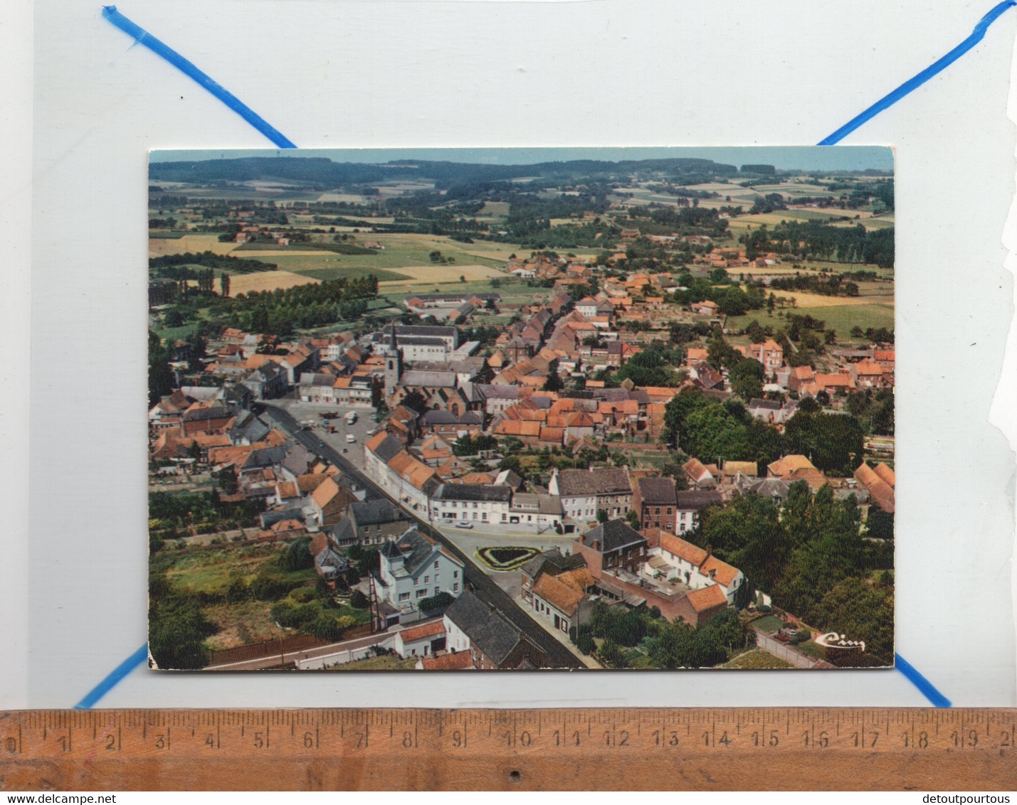 FLOBECQ Hainaut : Panorama Vue Aérienne Sur La Ville - Vloesberg