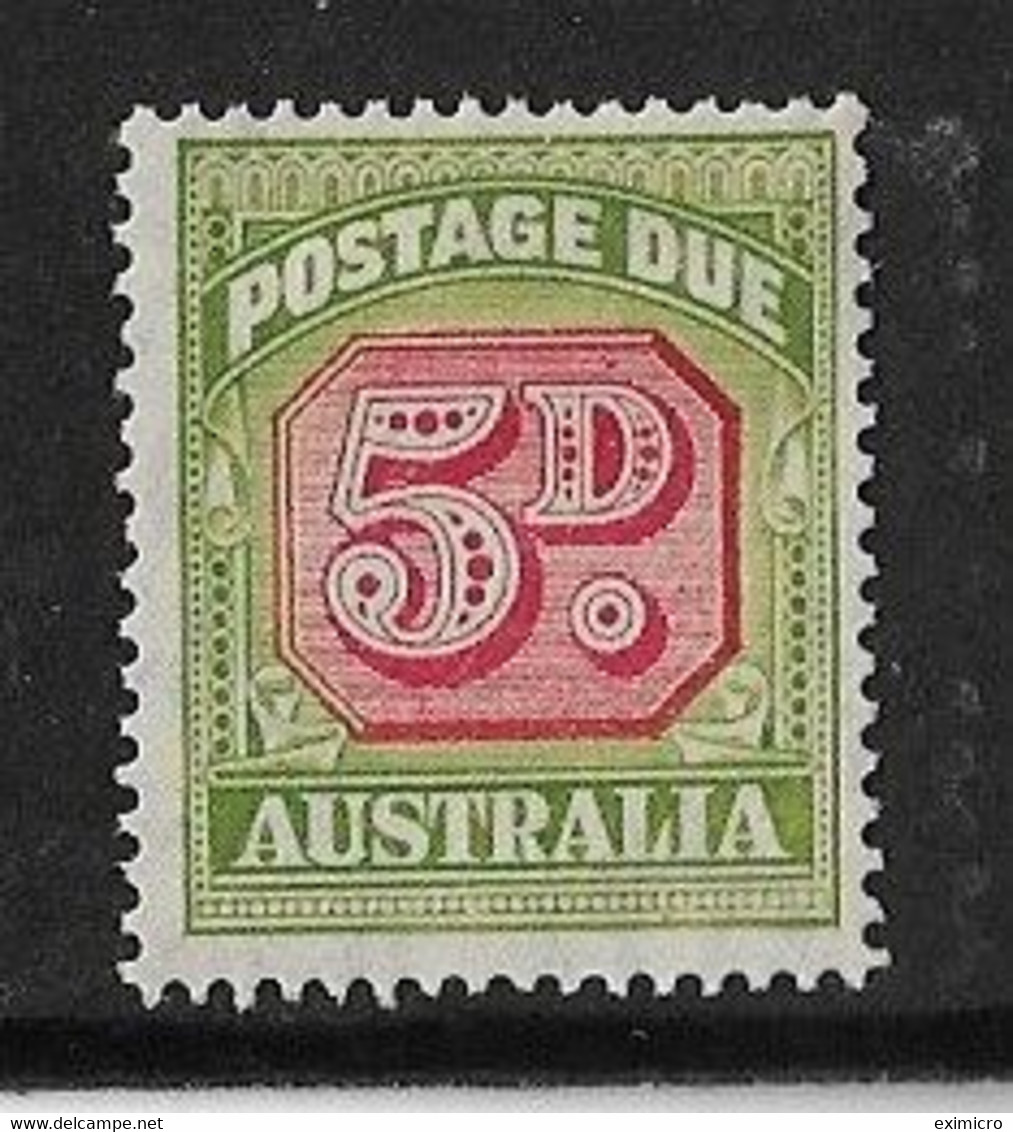 AUSTRALIA 1948 5d POSTAGE DUE TYPE C SG D124 MOUNTED MINT Cat £24 - Impuestos