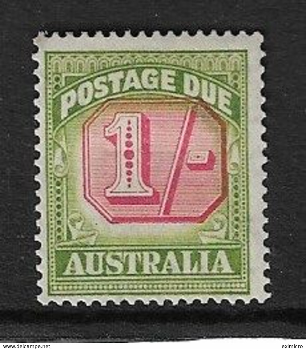 AUSTRALIA 1947 1s POSTAGE DUE TYPE E SG D128 MOUNTED MINT Cat £20 - Strafport