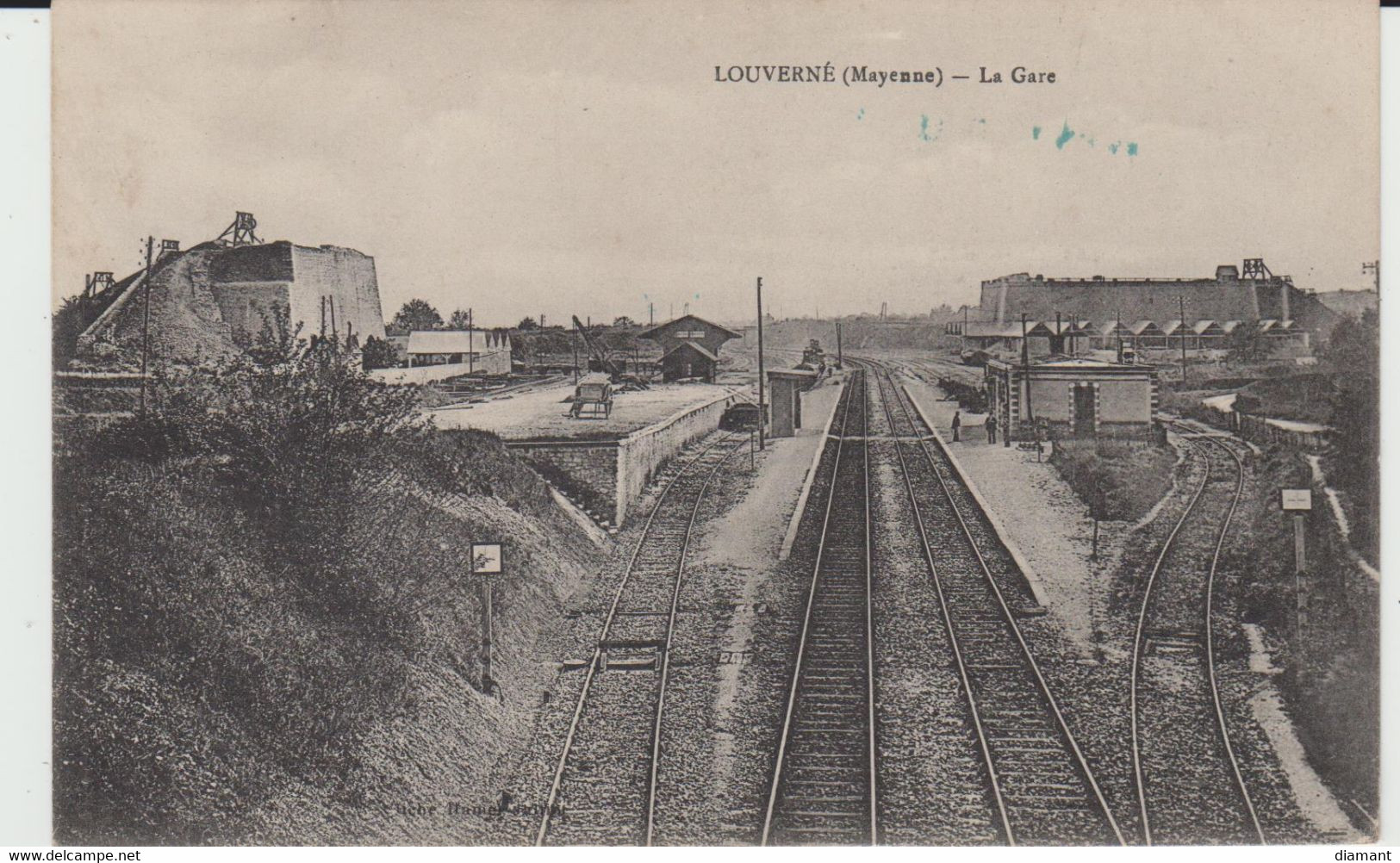 LOUVERNE (53) - La Gare - Bon état - Louverne