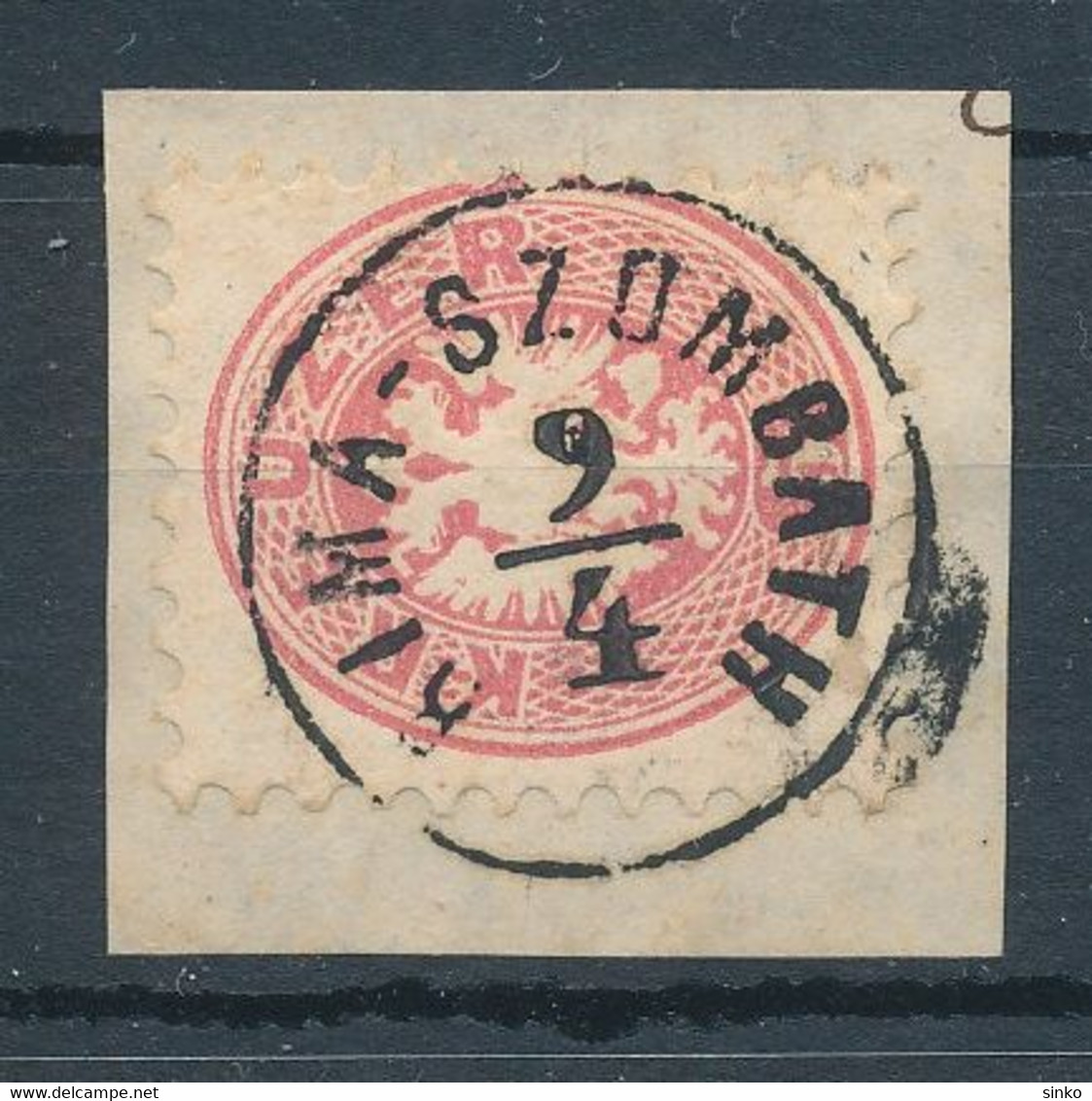 1864. Typography With Embossed Printing, 5kr Stamp RIMA-SZOMBATH - ...-1867 Préphilatélie