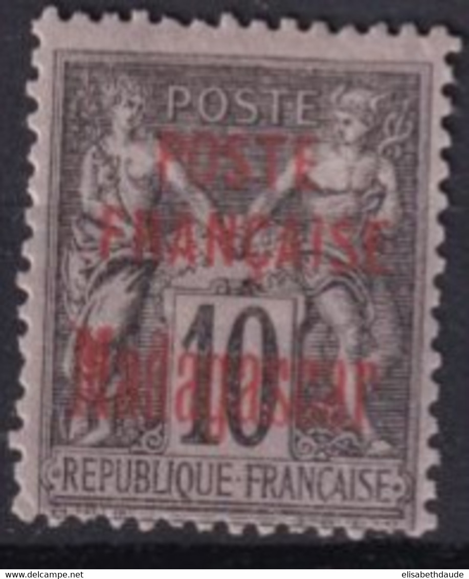 MADAGASCAR - 1895 - YT N° 15 * MH - COTE 2022 = 75 EUR - Neufs