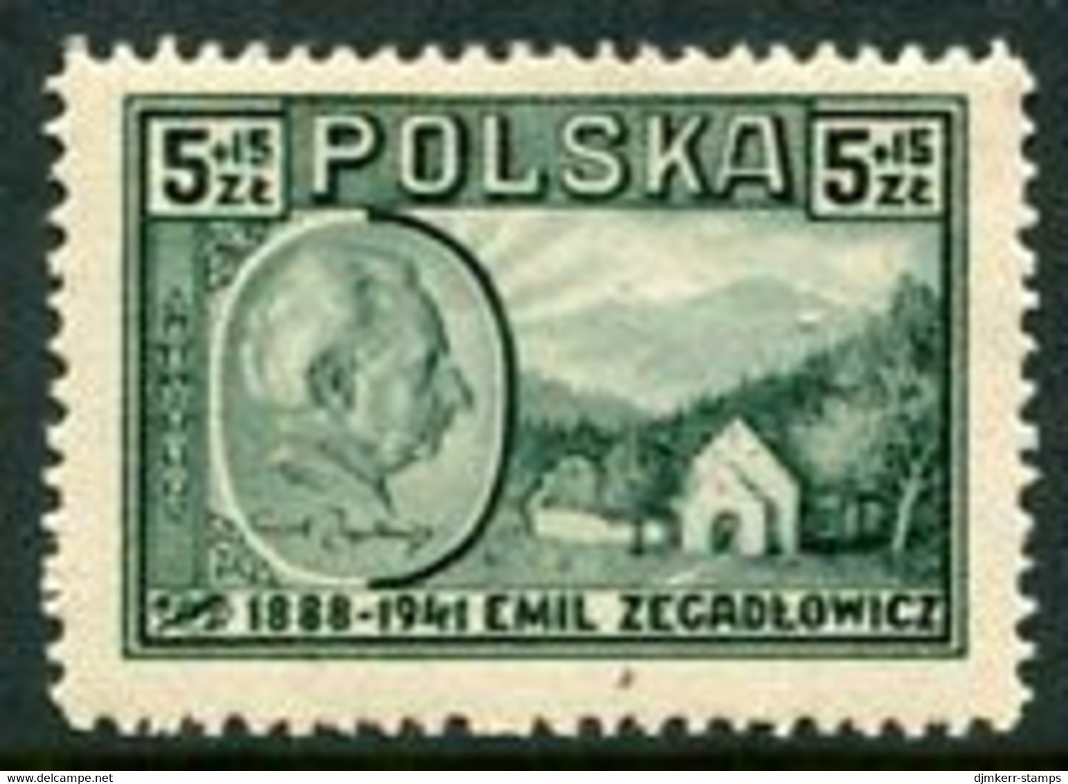 POLAND 1947 Zegadlowicz LHM / *.  Michel 453 - Unused Stamps