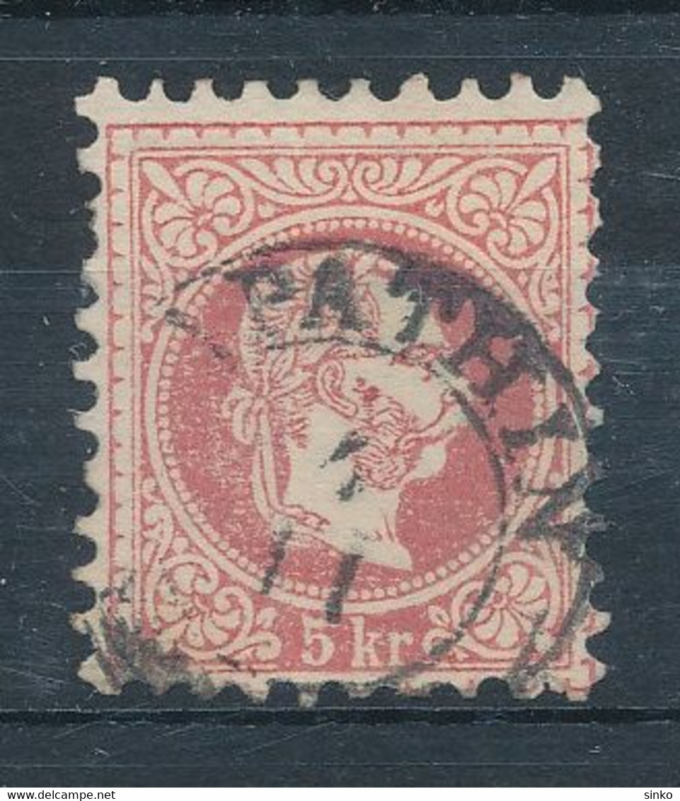 1867. Typography, 5kr Stamp APATHIN - ...-1867 Vorphilatelie