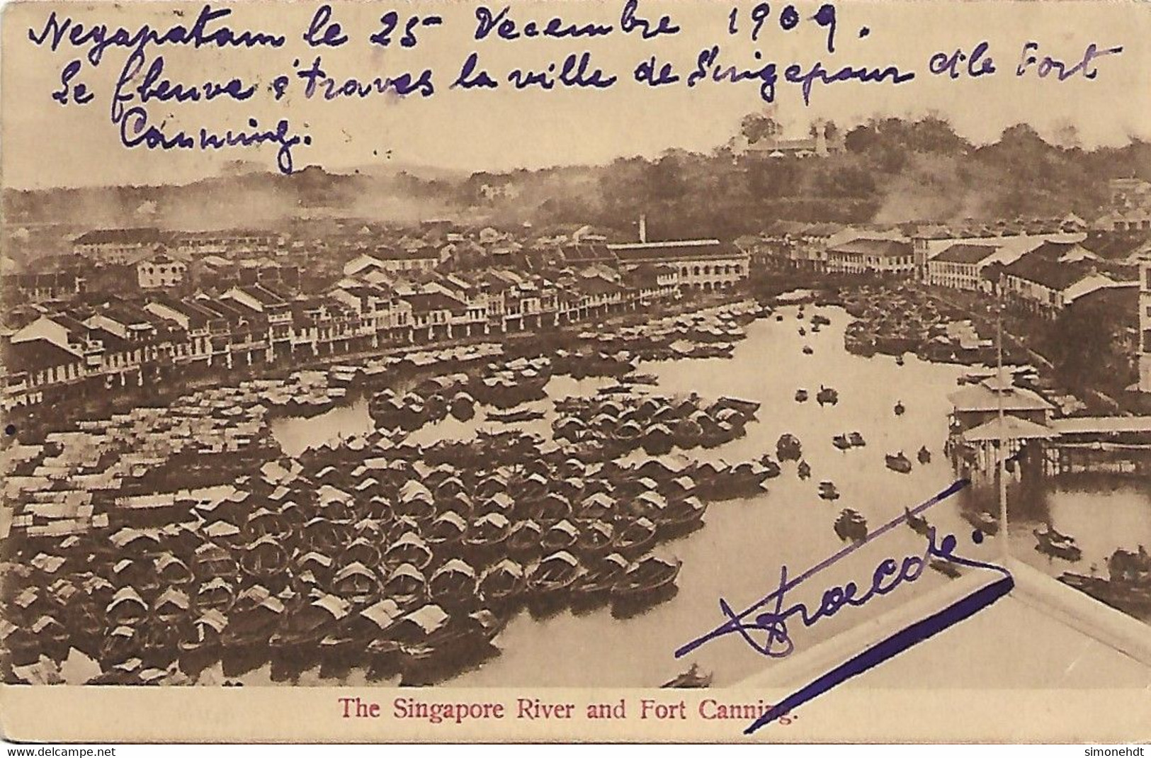 SINGAPOUR - The Singapore River And Fort Canning - Singapore