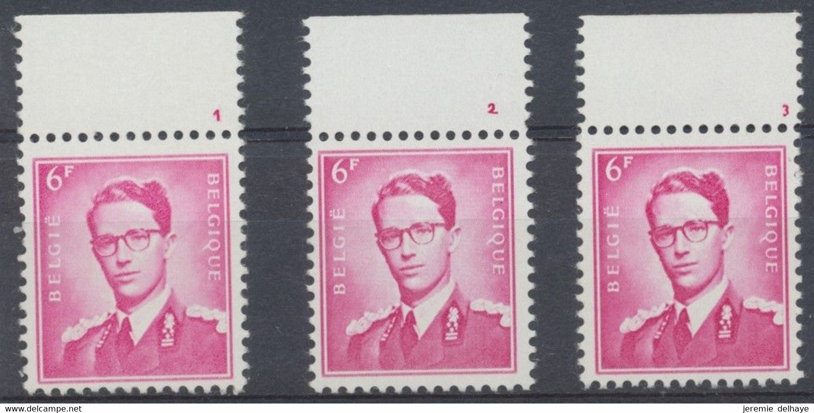 Lunettes (Type Marchand) - Lot De 4 X N°1069** (MNH) + BDF Et N° De Planche (1 à 3) - ....-1960