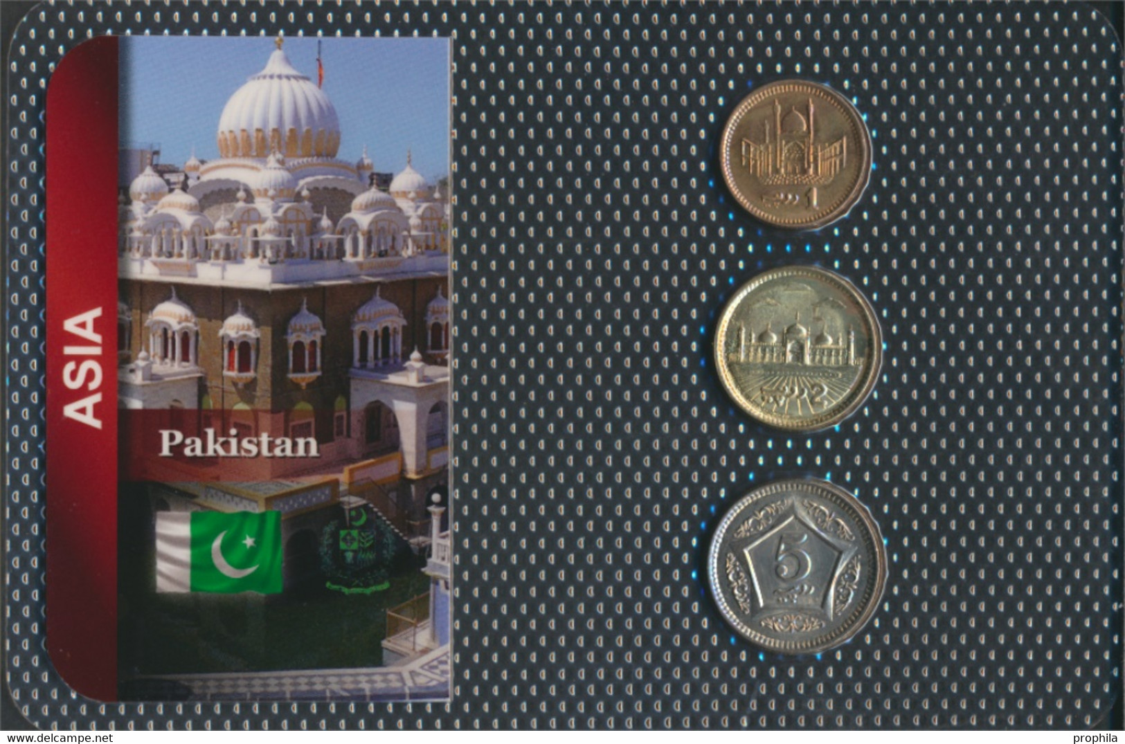 Pakistan Stgl./unzirkuliert Kursmünzen Stgl./unzirkuliert Ab 2001 1 Rupee Bis 5 Rupees (9664101 - Pakistan