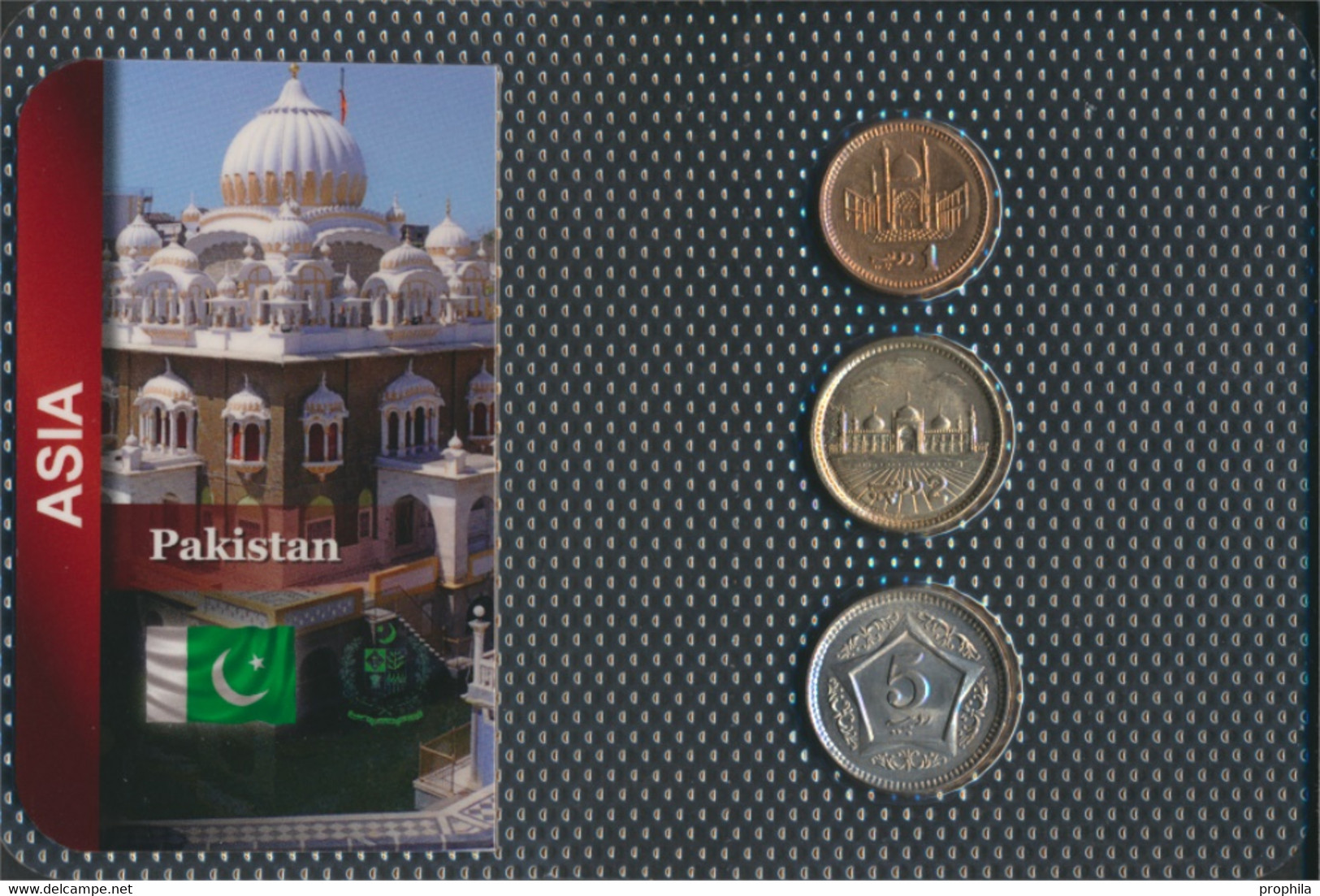 Pakistan Stgl./unzirkuliert Kursmünzen Stgl./unzirkuliert Ab 2001 1 Rupee Bis 5 Rupees (9664104 - Pakistán
