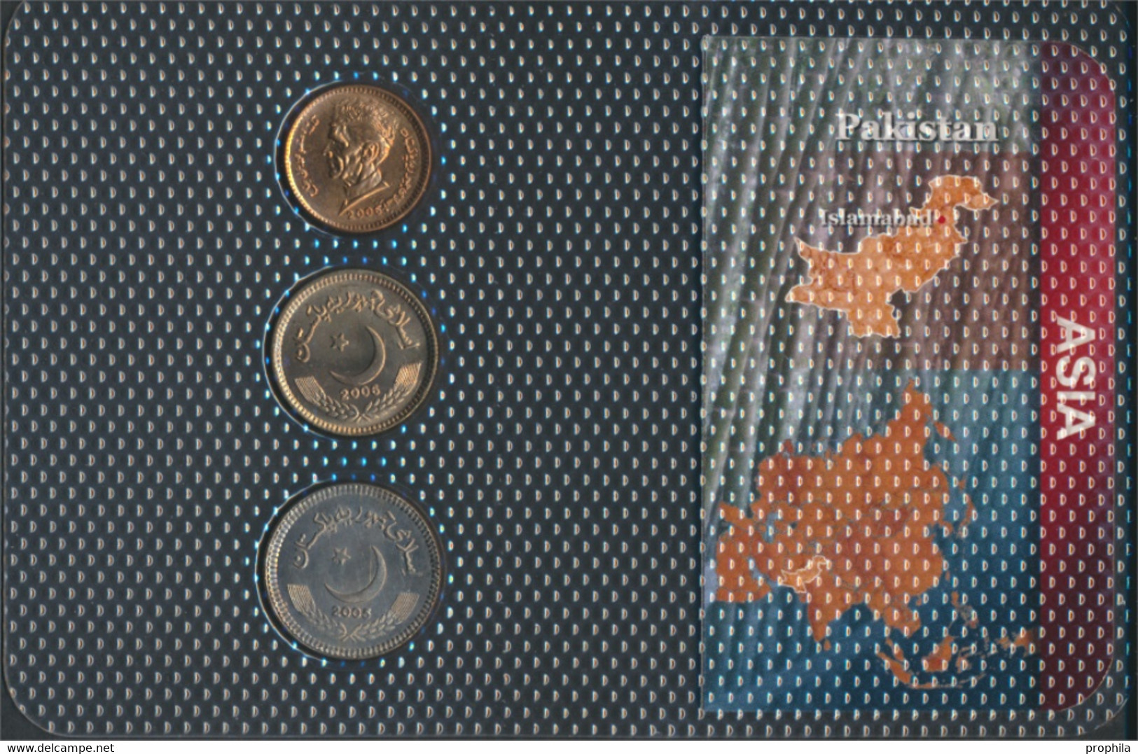 Pakistan Stgl./unzirkuliert Kursmünzen Stgl./unzirkuliert Ab 2001 1 Rupee Bis 5 Rupees (9664104 - Pakistán