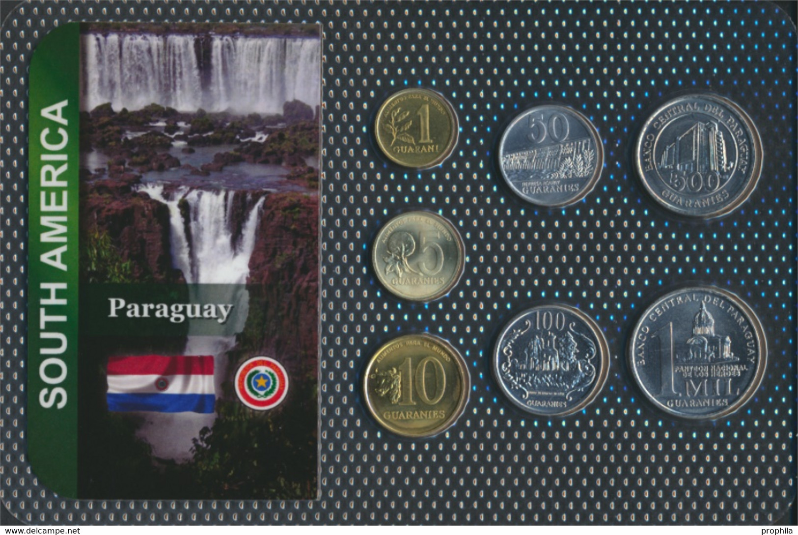 Paraguay Stgl./unzirkuliert Kursmünzen Stgl./unzirkuliert Ab 1992 1 Guaranie Bis 1000 Guaranies (9664094 - Paraguay