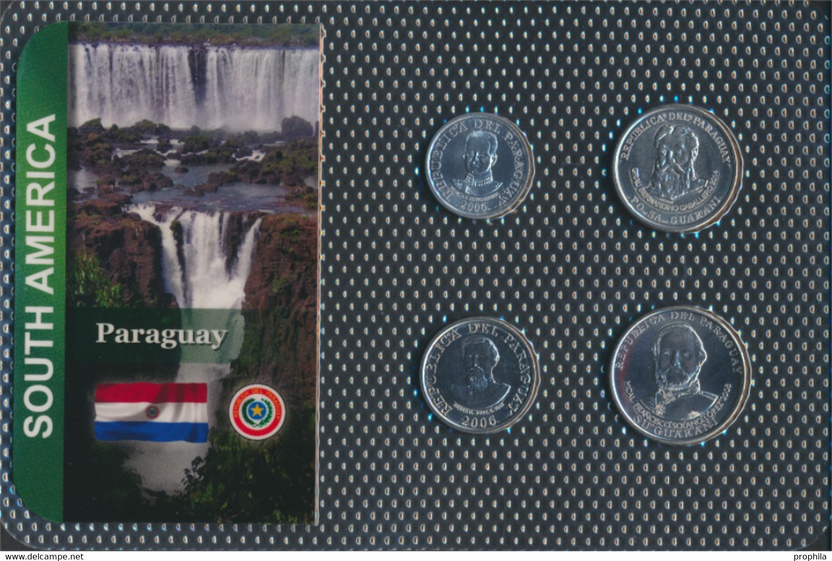 Paraguay Stgl./unzirkuliert Kursmünzen Stgl./unzirkuliert Ab 2006 50 Guaranies Bis 1000 Guaranies (9664288 - Paraguay